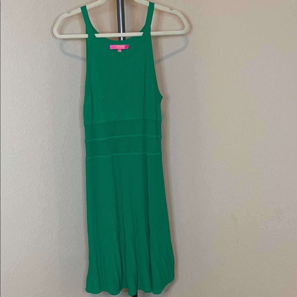 Catherines Green Sleeveless Dress
